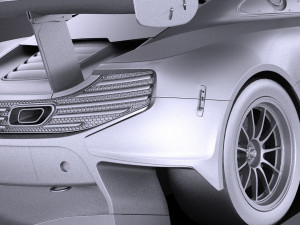 Mclaren 650S GT3 2017 vray 3D Model