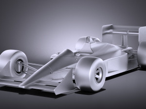 Mclaren Honda MP4 4 Ayrton Senna vray 3D 模型