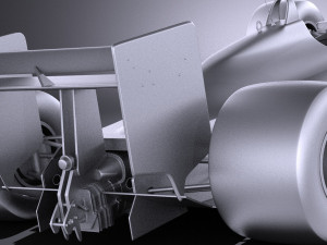 Mclaren Honda MP4 4 Ayrton Senna vray 3D 模型