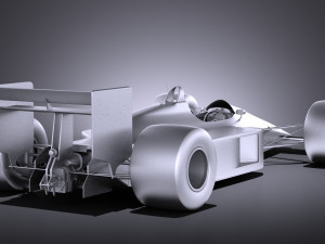 Mclaren Honda MP4 4 Ayrton Senna vray 3D 模型