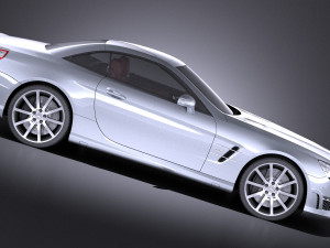 Mercedes-Benz SL 63 AMG 2015 vray 3Dモデル