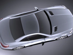 Mercedes-Benz SL 63 AMG 2015 vray 3D Model