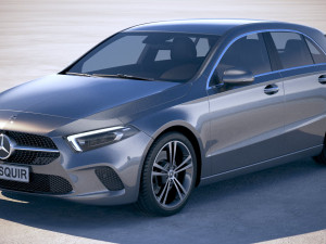 Mercedes-Benz A-Class 2019 3D Model