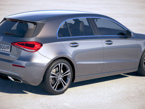 Mercedes-Benz A-Class 2019 3Dモデル
