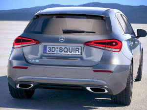 Mercedes-Benz A-Class 2019 3D Model