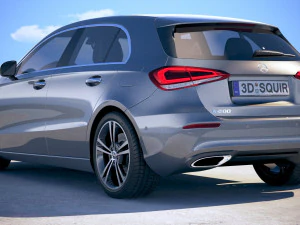 Mercedes-Benz A-Class 2019 3D Model