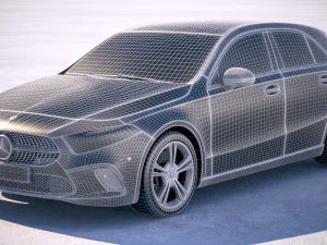 Mercedes-Benz A-Class 2019 3D Model