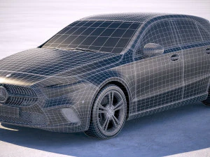 Mercedes-Benz A-Class 2019 3D Model