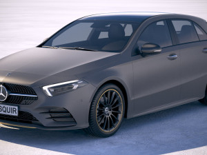 Mercedes-Benz A-Class AMG 2019 3D मॉडल