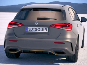 Mercedes-Benz A-Class AMG 2019 3D Model