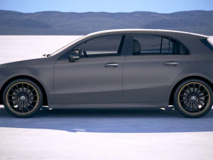 Mercedes-Benz A-Class AMG 2019 3D Model
