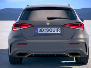Mercedes-Benz A-Class AMG 2019 3D Модель