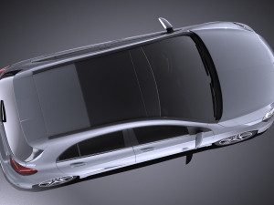 Mercedes-Benz A-Class 2013 vray Modello 3D