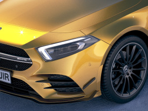 Mercedes-Benz A35 AMG 2019 3D Model