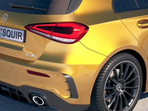 Mercedes-Benz A35 AMG 2019 Modelo 3D