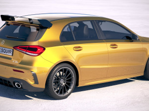 Mercedes-Benz A35 AMG 2019 3D Model