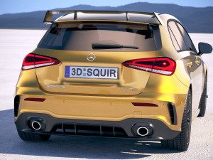Mercedes-Benz A35 AMG 2019 3D Model