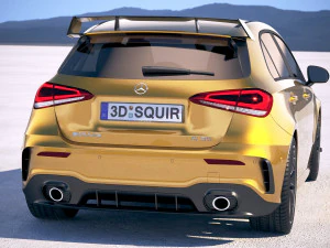 Mercedes-Benz A35 AMG 2019 Modelo 3D
