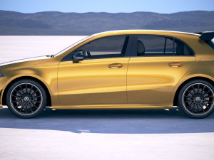 Mercedes-Benz A35 AMG 2019 3D Model