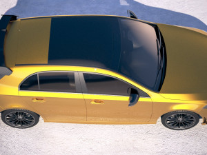 Mercedes-Benz A35 AMG 2019 3D Model
