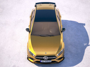 Mercedes-Benz A35 AMG 2019 3D Model