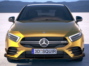 Mercedes-Benz A35 AMG 2019 3D Model