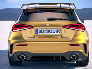 Mercedes-Benz A35 AMG 2019 3D Model