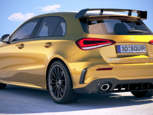 Mercedes-Benz A35 AMG 2019 3D Model