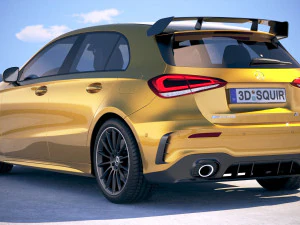 Mercedes-Benz A35 AMG 2019 Modelo 3D