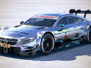 Mercedes-Benz AMG C-coupe c63 DTM 2017 3D Model