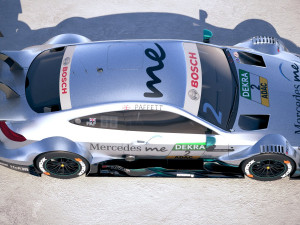 Mercedes-Benz AMG C-coupe c63 DTM 2017 3Dモデル