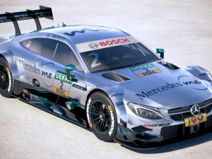Mercedes-Benz AMG C-coupe c63 DTM 2017 3Dモデル