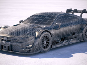 Mercedes-Benz AMG C-coupe c63 DTM 2017 3Dモデル