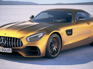 Mercedes-Benz AMG GT S 2018 3D Model