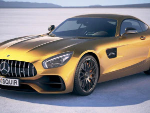Mercedes-Benz AMG GT S 2018 3D Model