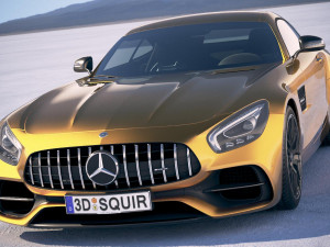 Mercedes-Benz AMG GT S 2018 Modèle 3D