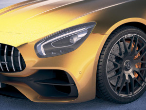 Mercedes-Benz AMG GT S 2018 Modèle 3D