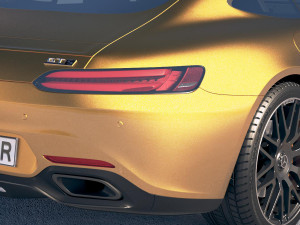 Mercedes-Benz AMG GT S 2018 Modèle 3D