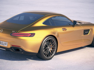 Mercedes-Benz AMG GT S 2018 Modèle 3D