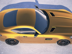 Mercedes-Benz AMG GT S 2018 Modèle 3D