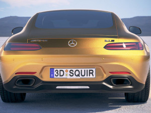 Mercedes-Benz AMG GT S 2018 Modèle 3D