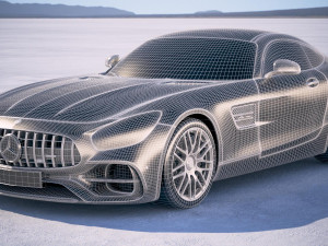 Mercedes-Benz AMG GT S 2018 Modèle 3D