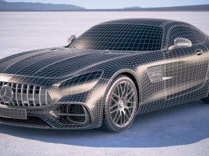 Mercedes-Benz AMG GT S 2018 Modèle 3D