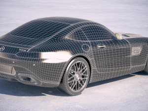 Mercedes-Benz AMG GT S 2018 Modèle 3D
