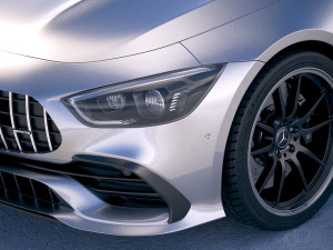 Mercedes-Benz AMG GT53 2019 3D Модель