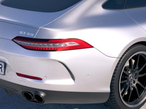 Mercedes-Benz AMG GT53 2019 3D Модель