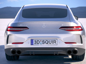 Mercedes-Benz AMG GT53 2019 3D Модель