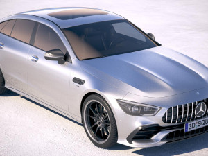 Mercedes-Benz AMG GT53 2019 3D Модель