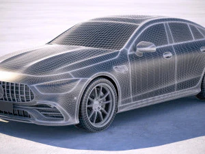 Mercedes-Benz AMG GT53 2019 3D Model