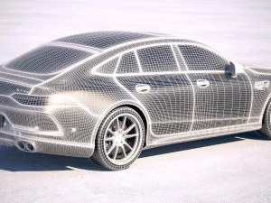Mercedes-Benz AMG GT53 2019 3D Model